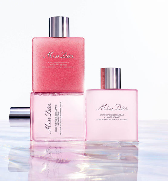 Load image into Gallery viewer, MISS DIOR EXFOLIATING BODY OIL WITH ROSE EXTRACT